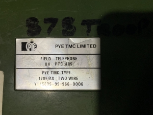 PTC -405 Label