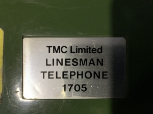 Linesmans Phone Label