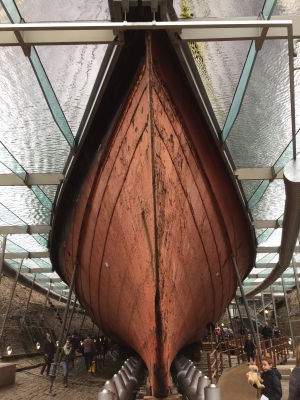 The hull of  the SS Great Britain